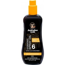  Australian Gold SPF 6 Spray Carrot Oil -  Сонцезахисна морквяна олія-спрей для засмаги на сонці. 237 мл 